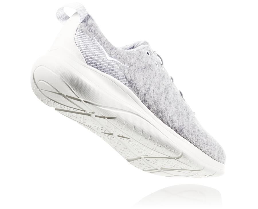 Hoka One One Løbesko Dame - Hupana Flow Wool - Grå - 485123UHC